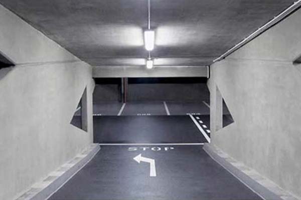 طراحی رمپ در طراحی داخلی پارکینگ