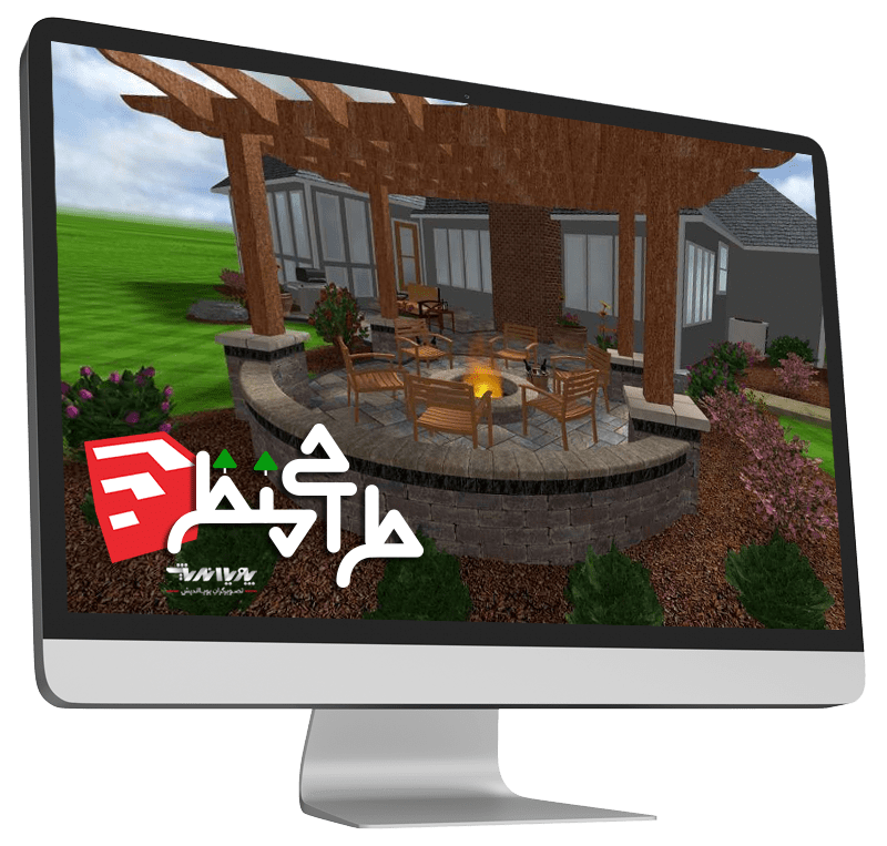 طراحی لنداسکیپ در اسکچاپ